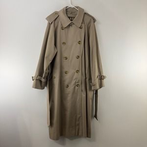 Burberry Vintage khaki trench coat